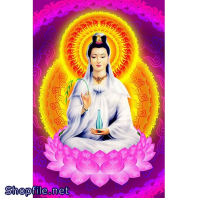 Quan Âm Hào Quang Hoa Sen